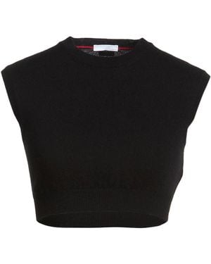 Ferragamo Top Cashmere, Polyamide, Elastane - Black