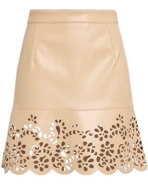 Jijil Sand Mini Skirt Polyester - Natural