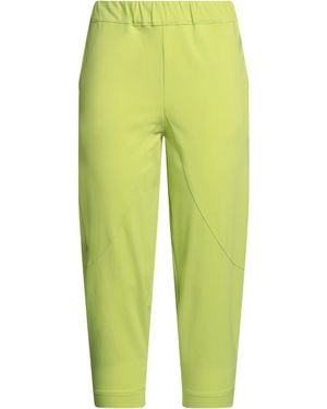 SOHO-T Lime Pants Cotton, Polyamide, Elastane - Yellow