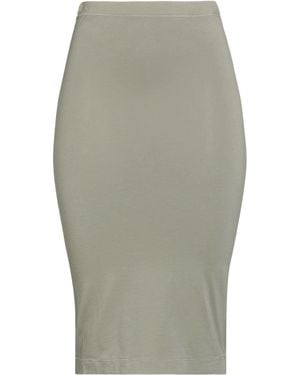 Jucca Khaki Midi Skirt Cotton, Elastane - Green
