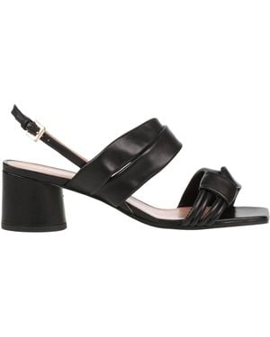 Pollini Sandals Leather - Black