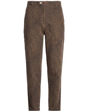 MAISON CRAZY WORKER 3.2 Trousers Cotton - Brown
