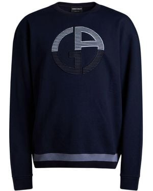 Giorgio Armani Sweatshirts - Blue