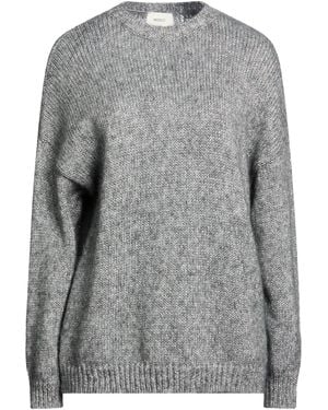 ViCOLO Sweater Metallic Polyester, Polyamide, Mohair Wool, Wool - Gray