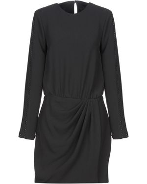 Annarita N. Mini Dress Polyacrylic, Elastane - Black