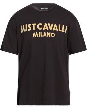 Just Cavalli T-Shirts - Black
