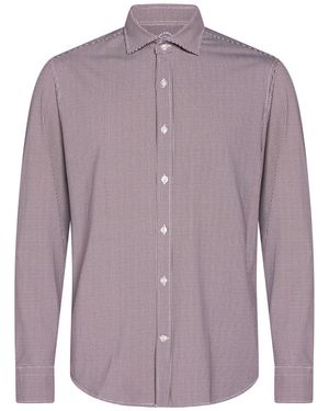 Paul & Shark Dark Shirt Nylon, Elastane - Purple