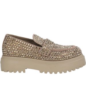 Le Silla Loafers Leather - Gray