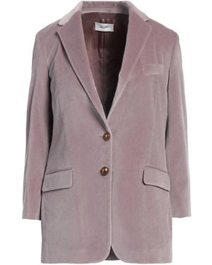 SAULINA Milano Mauve Blazer Cotton, Viscose, Elastane - Purple