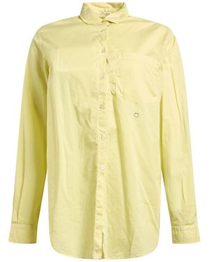 Massimo Alba Pastel Shirt Cotton - Yellow