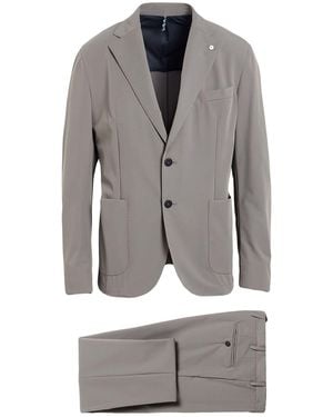 L.B.M. 1911 Suit Polyamide, Elastane - Gray