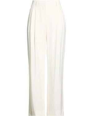 Brian Dales Trousers Wool, Mohair Wool, Elastane - White