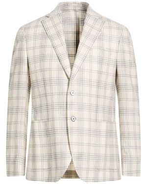 Luigi Bianchi Blazer Silk, Linen, Wool - Natural