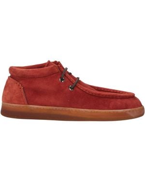 Fabi Ankle Boots - Red