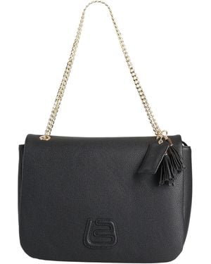 La Fille Des Fleurs Shoulder Bags - Black