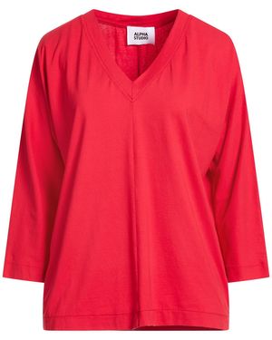 Alpha Studio T-Shirts - Red