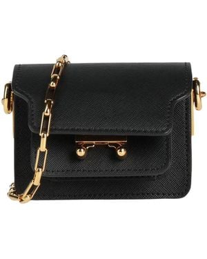 Marni Cross-Body Bag Leather - Black