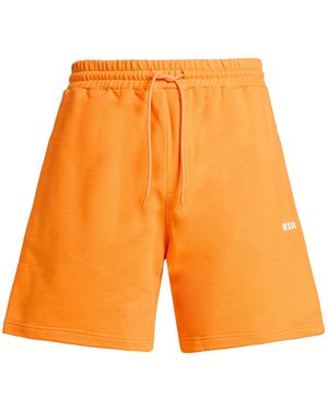 MSGM Shorts E Bermuda - Arancione