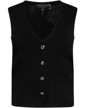 Rag & Bone Top - Schwarz
