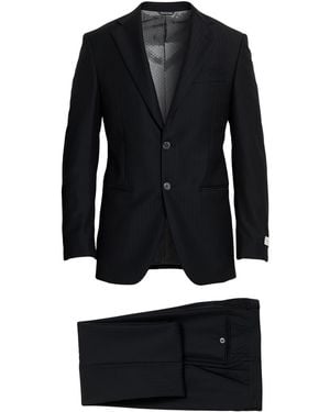 Tombolini Suit Virgin Wool - Black