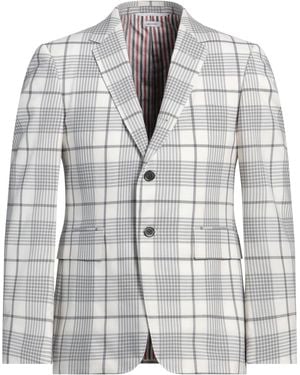 Thom Browne Blazer Wool - Gray