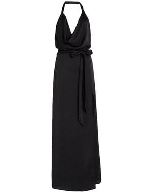 Akep Maxi Dress Polyester - Black