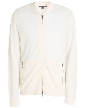 John Varvatos Cardigan Organic Cotton - White