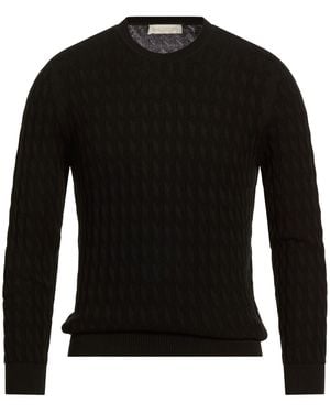 LUIGI GENTILE Sweater Cotton - Black