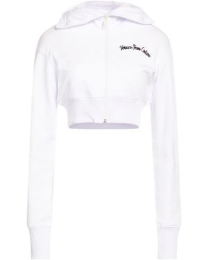 Versace Jeans Couture Sweatshirt Cotton, Elastane - White