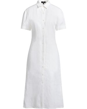 Theory Midi Dress - White