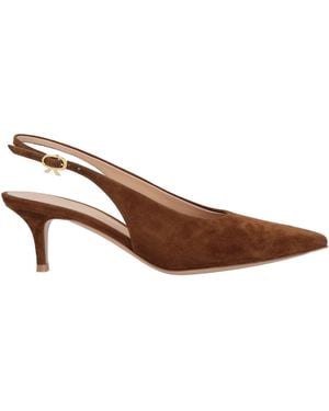 Gianvito Rossi Light Pumps Leather - Brown