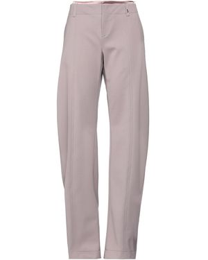 Ssheena Trousers Polyethylene, Virgin Wool, Elastane - Grey