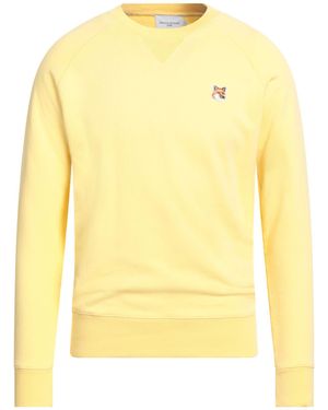 Maison Kitsuné Sweatshirt Cotton - Yellow