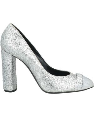 Casadei Court Shoes Leather - White