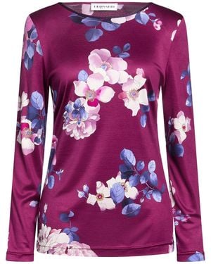 Leonard Paris T-Shirt Silk - Purple