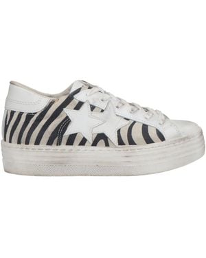 2Star Trainers Leather - Grey