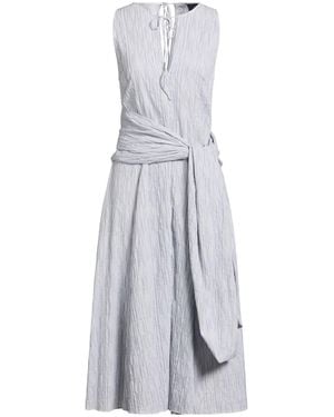Loewe Midi Dress Cotton, Polyamide, Polyurethane - White