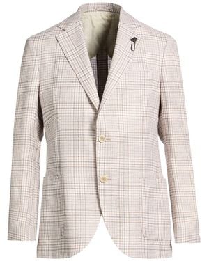 Lardini Blazer Cotton, Linen - Natural