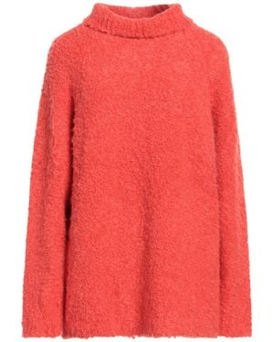 Gauchère Rollkragenpullover - Rot