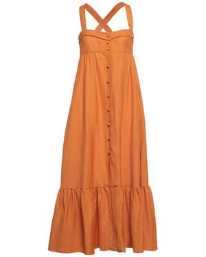 Sandro Long Dress - Orange