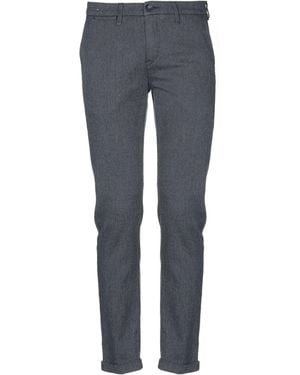 RE_HASH Pants Cotton, Viscose, Wool, Elastane - Blue