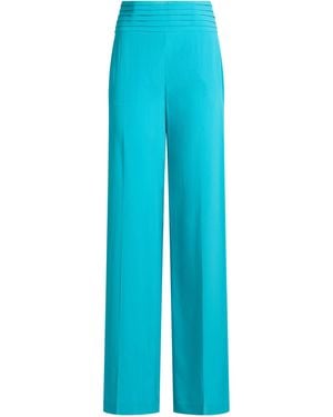 MVP WARDROBE Trousers Acetate, Silk - Blue