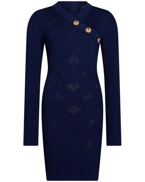 Balmain Mini-Kleid - Blau