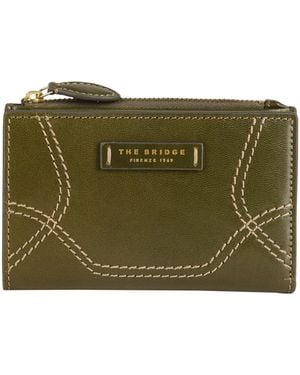 The Bridge Military Wallet Cow Leather - Green