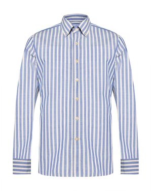Alessandro Gherardi Shirt Cotton - Blue