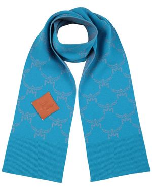 MCM Scarf - Blue