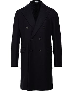 Boglioli Midnight Coat Virgin Wool, Polyamide, Cashmere - Blue