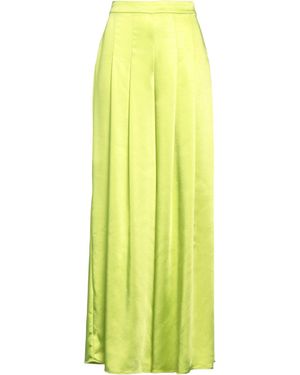 Caractere Lime Trousers Polyester - Yellow