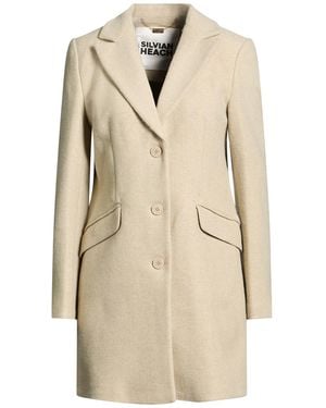 Silvian Heach Coat - Natural
