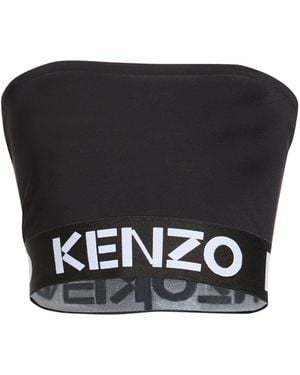 KENZO Top Polyamide, Elastane - Black